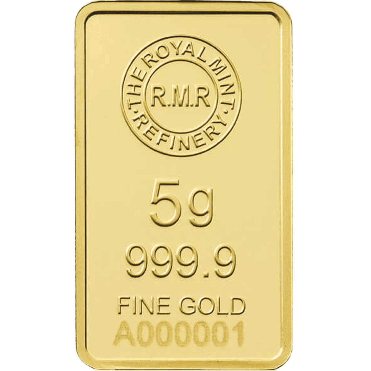 5g gold bar